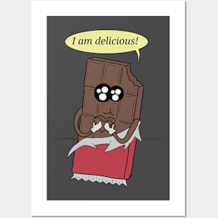 I am delicious! Posters and Art